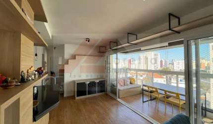 Chácara Inglesa - Apartamento 63m², com 2 dormitórios, sendo uma suíte, living amplo, varanda, cozinha americana, ambientes integrados, lavabo, 1 vaga. Lazer completo.