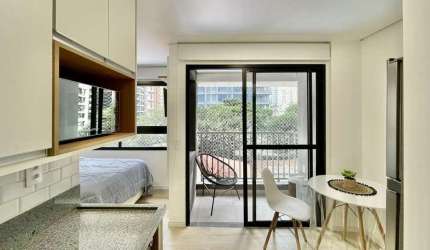 Imóvel compacto e bem localizado em Pinheiros: Apartamento à venda ou locação em São Paulo-SP
