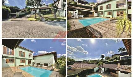 Casa à venda em Carapicuíba-SP, bairro Águas da Fazendinha! 4 quartos, 3 suítes, 2 salas, 5 banheiros, 8 vagas, 359,18m²!