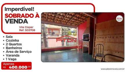 Sobrado Frontal - Vila Cisper - São Paulo/SP
