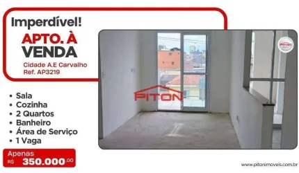 Apartamento  - Cidade Antônio Estevão de Carvalho - São Paulo/SP