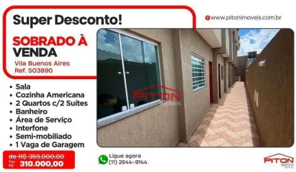 Sobrado - Vila Buenos Aires - São Paulo/SP