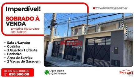 Sobrado - Ermelino Matarazzo - São Paulo/SP