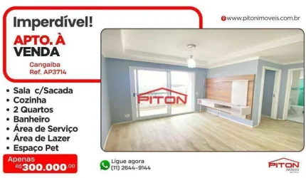 Apartamento - Cangaiba - 47 m²  SP.