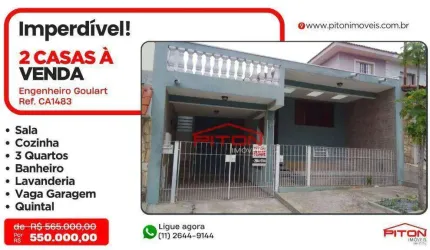 Casa  - Vila Buenos Aires - SP.