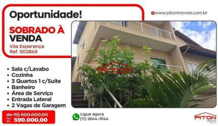 Sobrado - Vila Esperança - São Paulo/SP