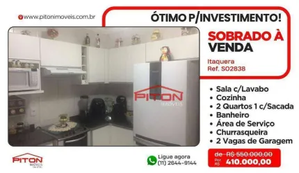 Sobrado - Itaquera - São Paulo/SP