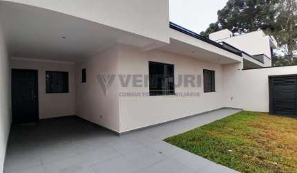 Casa com 3 quartos à venda na Rua Professora Ernestina de Macedo Souza Cortes, 1263, Afonso Pena, São José dos Pinhais, 80 m2 por R$ 460.000