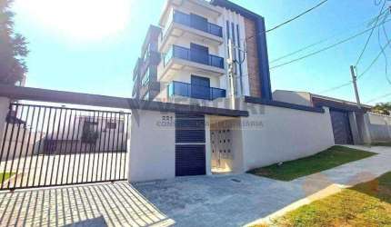 Apartamento com 2 quartos à venda na Rua Agudos do Sul, 221, Afonso Pena, São José dos Pinhais, 56 m2 por R$ 360.000