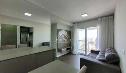 APARTAMENTO MOBILIADO 2 QUARTOS 1 SUITE 2 VAGAS A VENDA NA PONTE PRETA EM CAMPINAS-SP