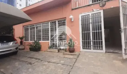 EXCELENTE CASA COMERCIAL PARA LOCAÇÃO E VENDA NO CORAÇÃO DO CAMBUI, E CAMPINAS/SP, COM FÁCIL ACESSO AO CENTRO, VIA NORTE SUL E ACESSO PARA RODOVIAS