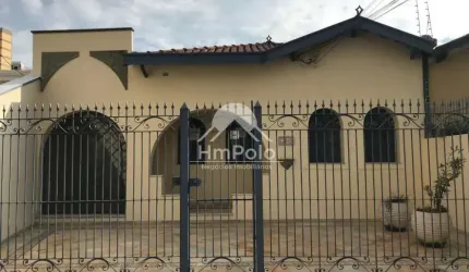 CASA COMERCIAL COM 3 SALAS E 2 VAGAS DE GARAGEM PARA LOCAÇÃO EM BOTAFOGO - CAMPINAS / SP