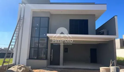 CASA EM CONDOMÍNIO COM 4 QUARTOS, 1 SUÍTE E 4 VAGAS NO CONDOMÍNIO OLÍVIO FRANCESCHINI, HORTOLÂNDIA/SP.
