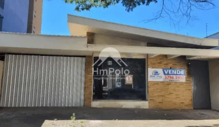 CASA TÉRREA COM AMPLO SALÃO COMERCIAL PARA VENDA, CAMBUI, EM CAMPINAS/SP