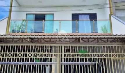 Casa sobrado á venda, 3 dormitórios sendo 1 (suíte) 2 vagas de garagem Parque residencial vila união em campinas /SP.
