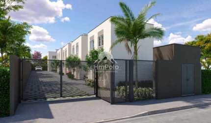 Casa de condomínio com 2 quartos 1 suíte 3 banheiros 2 vagas à venda no Satélite Iris em Campinas-SP