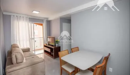 Apartamento mobiliado com 3 quartos 1 suíte 2 banheiros 2 vagas a venda na Vila Saturnia em Campinas-SP