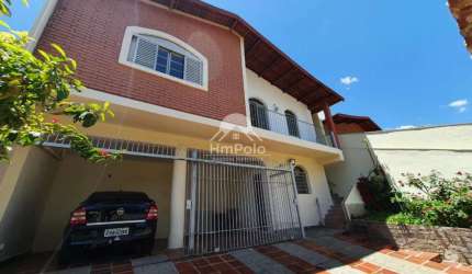 Casa à venda com 3 quartos, edícula e 4 vagas no Jardim Madalena em Campinas/SP