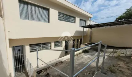 Casa sobrado para locação e venda com 3 quartos, 2 garagens na Vila Industrial em Campinas/SP