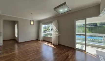 Apartamento com 3 suítes 5 banheiros 3 vagas para locação no Wonders Galleria em Campinas-SP