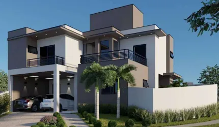CASA EM CONDOMÍNIO COM 4 SUÍTES EM FASE FINAL DE OBRAS À VENDA EM VALINHOS/SP