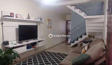 Sobrado com 3 dormitórios à venda, 141 m² por R$ 585.000,00 - Loteamento Residencial Vista Linda - São José dos Campos/SP