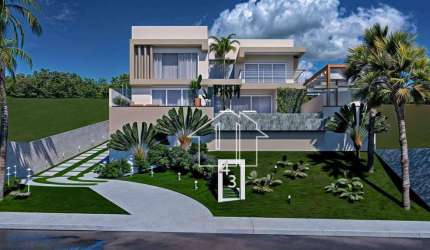 Casa com 4 dormitórios à venda, 500 m² por R$ 6.800.000,00 - Condomínio Reserva do Paratehy - São José dos Campos/SP