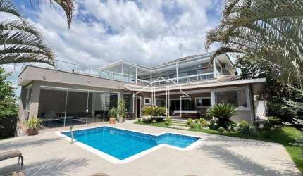 Casa com 4 dormitórios, 400 m² - venda por R$ 4.190.000,00 ou aluguel por R$ 21.280,00/mês - Condomínio Reserva do Paratehy - São José dos Campos/SP