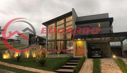 Casa em Condomínio para Venda em Atibaia, Condominio Figueira Garden, 5 dormitórios, 3 suítes, 4 banheiros, 4 vagas