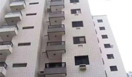 Apartamento de Praia para Venda em Praia Grande, Aviação, 3 dormitórios, 1 banheiro, 2 vagas