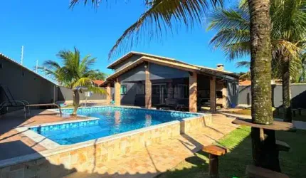 Casa com 4 quartos à venda no Balneário Tupy, Itanhaém  por R$ 850.000