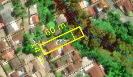 Terreno 865m2 - Velha - Transversal Rua dos Caçadores