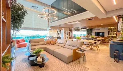 Apartamento mobiliado de alto padrão a venda no Condomínio The Lake Alphaville em Barueri - SP