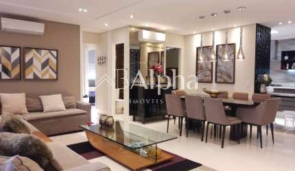 Apartamento mobiliado a venda no Condomínio Alpha Vita em Alphaville - SP