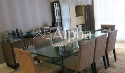 Apartamento semi mobiliado para locação no Condomínio Alpha Garden em Alphaville - SP