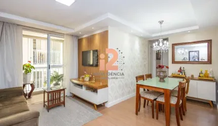 Apartamento com 3 quartos à venda na Rua Waldemiro Ry, 838, Novo Mundo, Curitiba por R$ 480.000