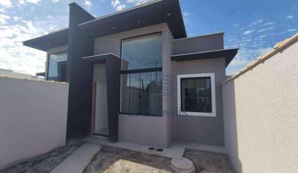Casa com 2 dormitórios à venda, 54 m² por R$ 295.000 - Enseada das Gaivotas - Rio das Ostras/RJ