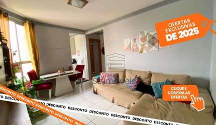 Apartamento com 2 dormitórios à venda, 51 m² por R$ 235.000,00 - Atlântica - Rio das Ostras/RJ