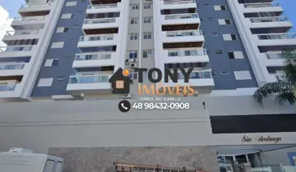 Apartamento de 2 dormitórios com suíte e 2 vagas em Barreiros - São José. - AP1662