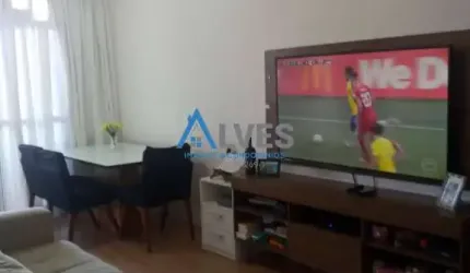 Apartamento COM MÓVEIS à venda com 2 quartos em Bairro Baeta Neves, SBC