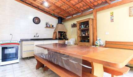 Casa em condomínio fechado com 3 quartos à venda na Rua Padre João Wislinski, 81, Santa Cândida, Curitiba por R$ 749.000