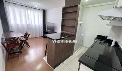 Apartamento com 1 dormitório para alugar, 35 m² por R$ 3.515,00/mês - Mooca - São Paulo/SP