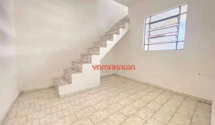 Sobrado com 2 dormitórios para alugar, 70 m² por R$ 1.266,29/mês - Cidade Líder - São Paulo/SP