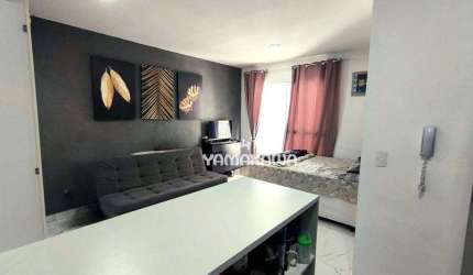 Apartamento com 1 dormitório para alugar, 28 m² - Vila Ré - São Paulo/SP