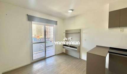 Apartamento com 1 dormitório, 27 m² - venda por R$ 350.000,00 ou aluguel por R$ 1.991,00/mês - Tatuapé - São Paulo/SP