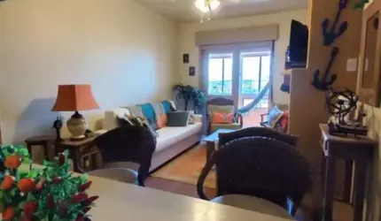 Apartamento 01 Dorm e meio à venda no Bairro CAPÃO NOVO com 55 m² de área privativa - 1 vaga de garagem