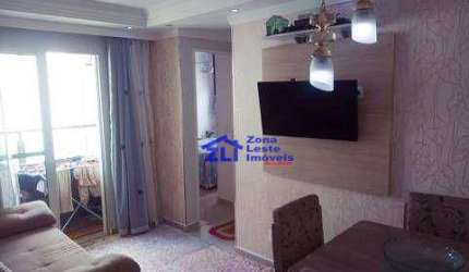 Apartamento com 2 dormitórios à venda, 47 m² no - Aricanduva - São Paulo/SP