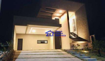 Casa com 3 dormitórios à venda, 190 m² por R$ 1.290.000,00 - Condomínio Residencial Santa Mônica - Caçapava/SP