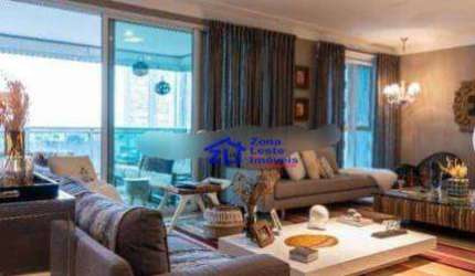 Apartamento com 4 dormitórios à venda, 335 m² por R$ 5.300.000,00 - Jardim Anália Franco - São Paulo/SP