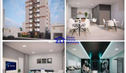 Apartamento com 2 dormitórios à venda, 36 m² por R$ 317.000,00 - Vila Alpina - São Paulo/SP